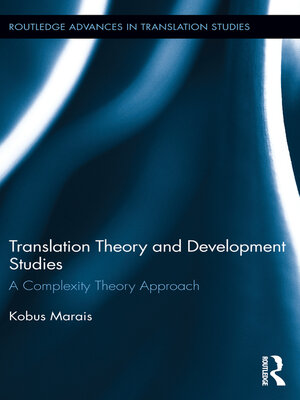 cover image of Translation Theory and Development Studies
